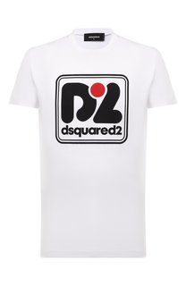 Хлопковая футболка Dsquared2