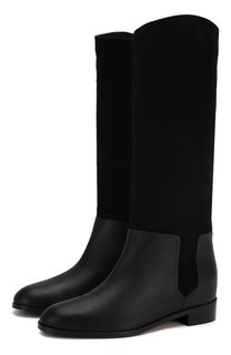 Замшевые сапоги Aquazzura