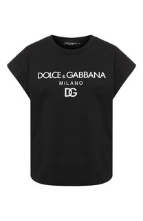 Хлопковая футболка Dolce & Gabbana