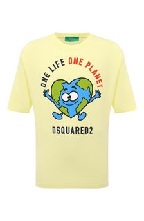 Хлопковая футболка Dsquared2