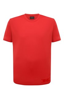 Хлопковая футболка Kiton