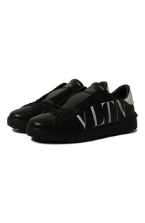 Кожаные кеды Open Valentino
