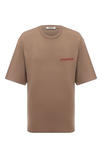 Хлопковая футболка A Paper Kid