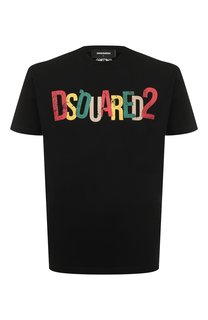 Хлопковая футболка Dsquared2