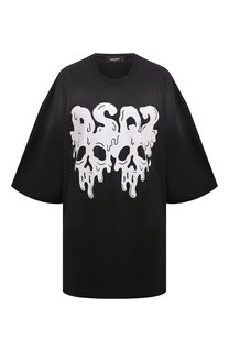 Хлопковая футболка Dsquared2