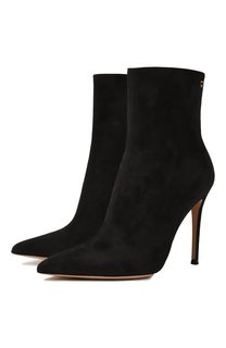 Замшевые ботильоны Gianvito Rossi