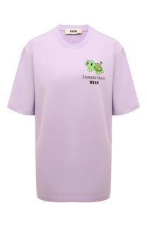 Хлопковая футболка MSGM