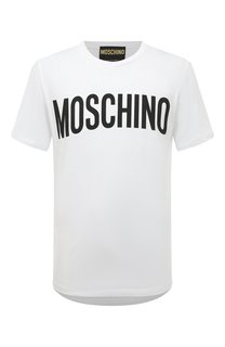 Хлопковая футболка Moschino
