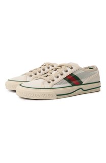 Текстильные кеды Tennis 1977 Gucci