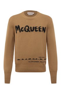 Хлопковый свитер Alexander McQueen