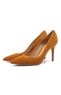 Замшевые туфли Gianvito 85 Gianvito Rossi