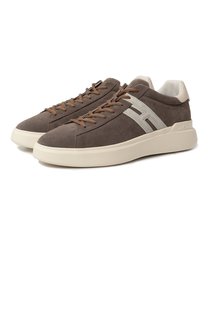 Замшевые кеды Hogan