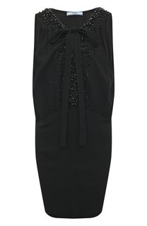 Платье из вискозы Prada