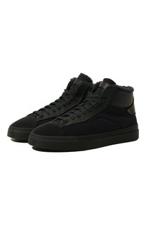 Комбинированные кеды Santoni