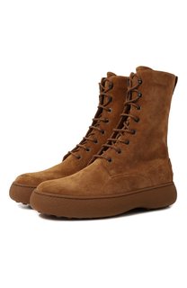 Замшевые ботинки Tod’s Tods