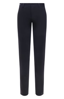 Брюки из шерсти и хлопка Corneliani