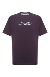 Хлопковая футболка Off-White