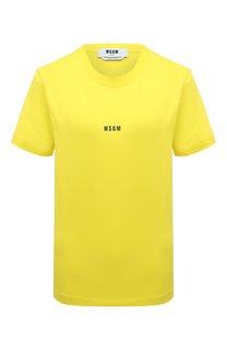 Хлопковая футболка MSGM