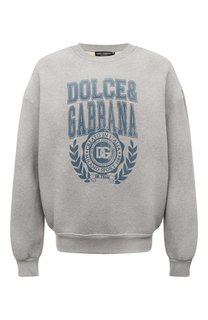 Хлопковый свитшот Dolce & Gabbana