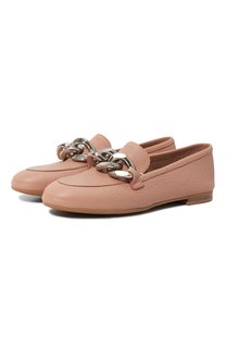 Кожаные лоферы Casadei