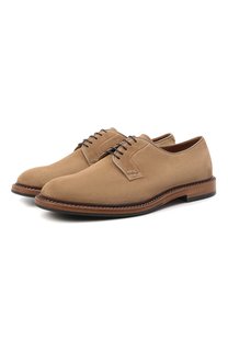 Замшевые дерби Brunello Cucinelli