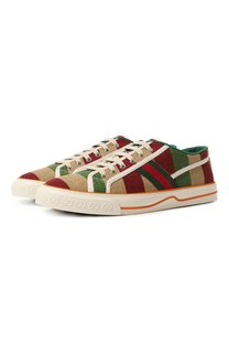 Комбинированные кеды Tennis 1977 Gucci 100 Gucci