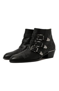 Кожаные казаки Susanna Chloé
