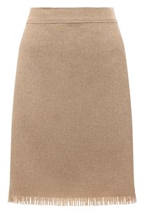 Шерстяная юбка Alberta Ferretti