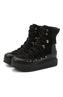 Комбинированные ботинки Padded Salvatore Ferragamo