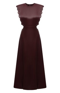Кожаное платье Chloé