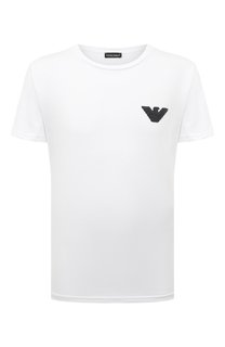 Хлопковая футболка Emporio Armani