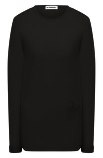 Хлопковый пуловер Jil Sander