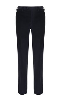 Хлопковые брюки прямого кроя Brioni
