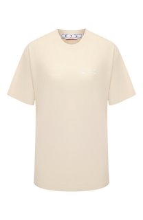 Хлопковая футболка Off-White