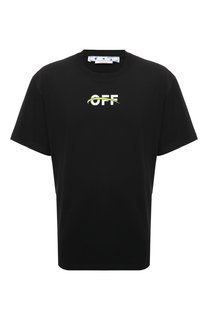 Хлопковая футболка Off-White