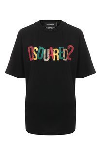 Хлопковая футболка Dsquared2