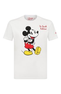 Хлопковая футболка MC2 Saint Barth