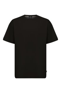 Хлопковая футболка BOSS