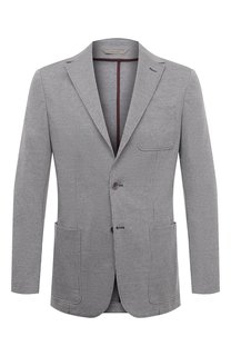 Хлопковый пиджак Canali
