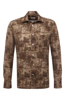 Льняная рубашка Kiton