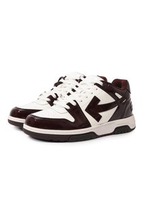 Кожаные кеды Out of Office Off-White