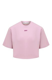 Хлопковая футболка Off-White