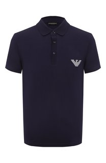 Хлопковое поло Emporio Armani