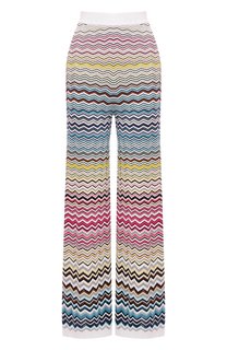 Брюки из хлопка и вискозы Missoni