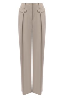 Брюки из вискозы и шелка Giorgio Armani
