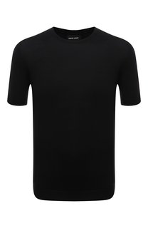 Джемпер из шелка и хлопка Giorgio Armani