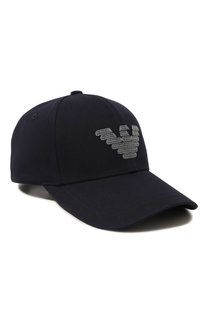 Хлопковая бейсболка Emporio Armani