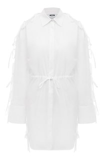 Хлопковое платье MSGM