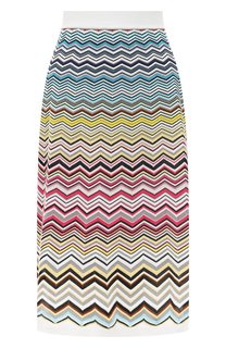 Юбка из хлопка и вискозы Missoni