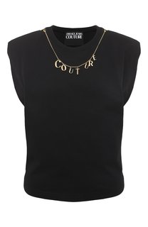 Хлопковая футболка Versace Jeans Couture
